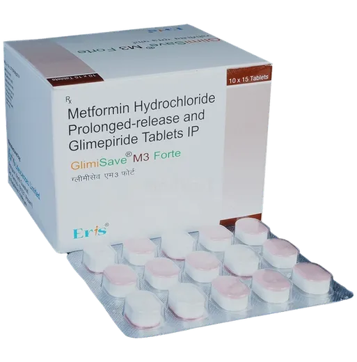 glimisave m 3 forte tablet 15's